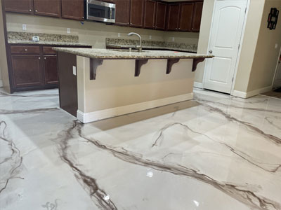 epoxy floor kitchen